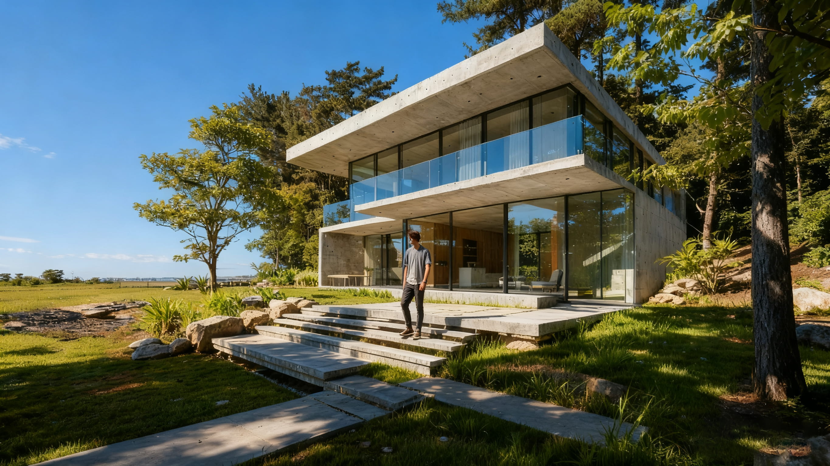 室外雪景AI设计