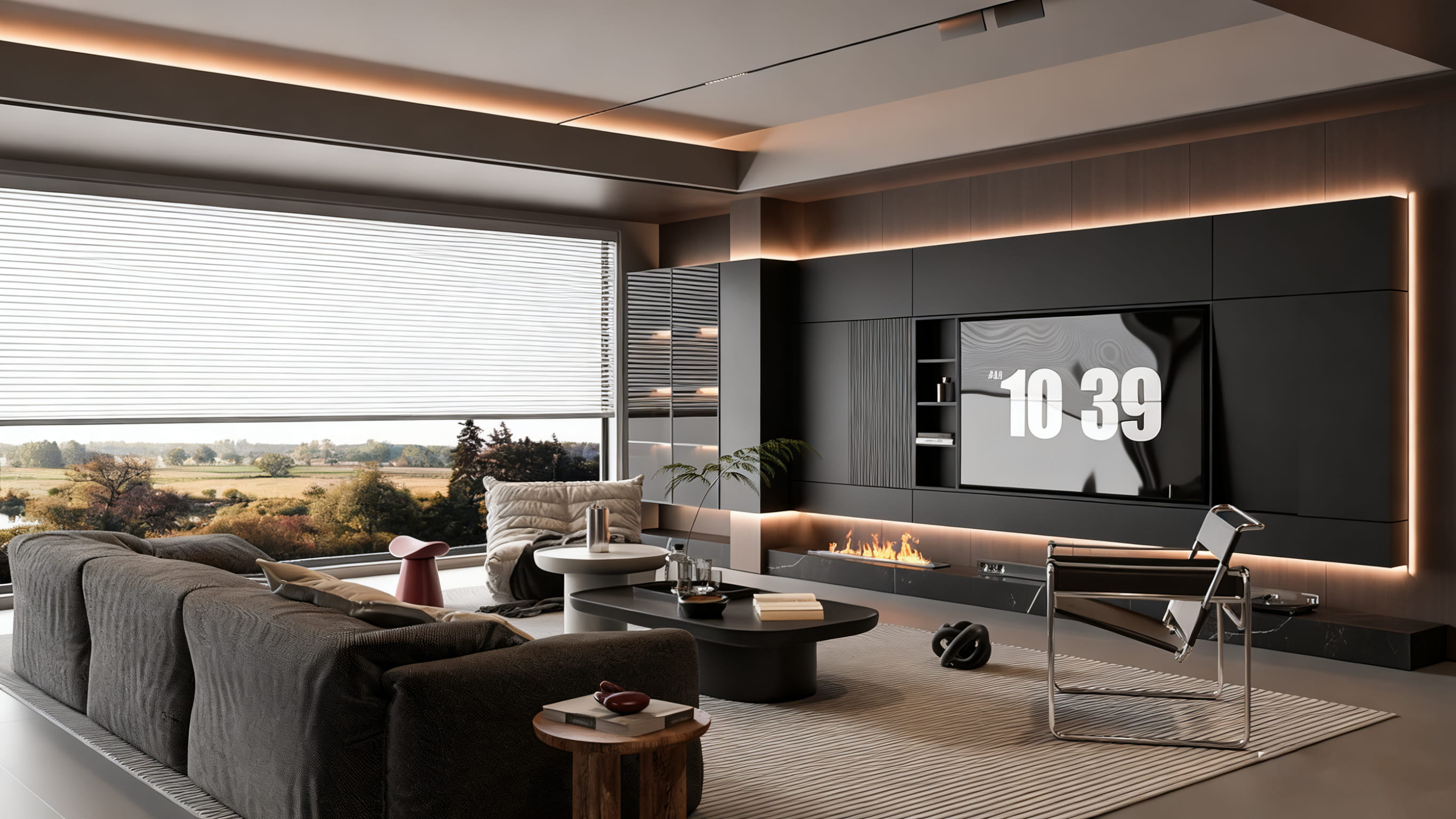 室内AI设计线稿